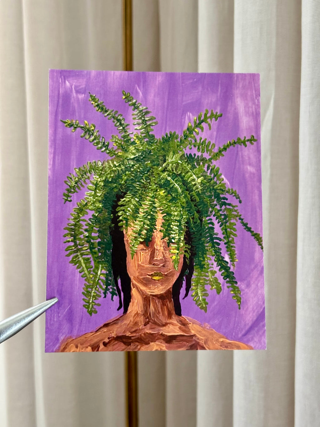 Postikortti Fern Lady