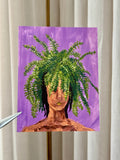 Postikortti Fern Lady