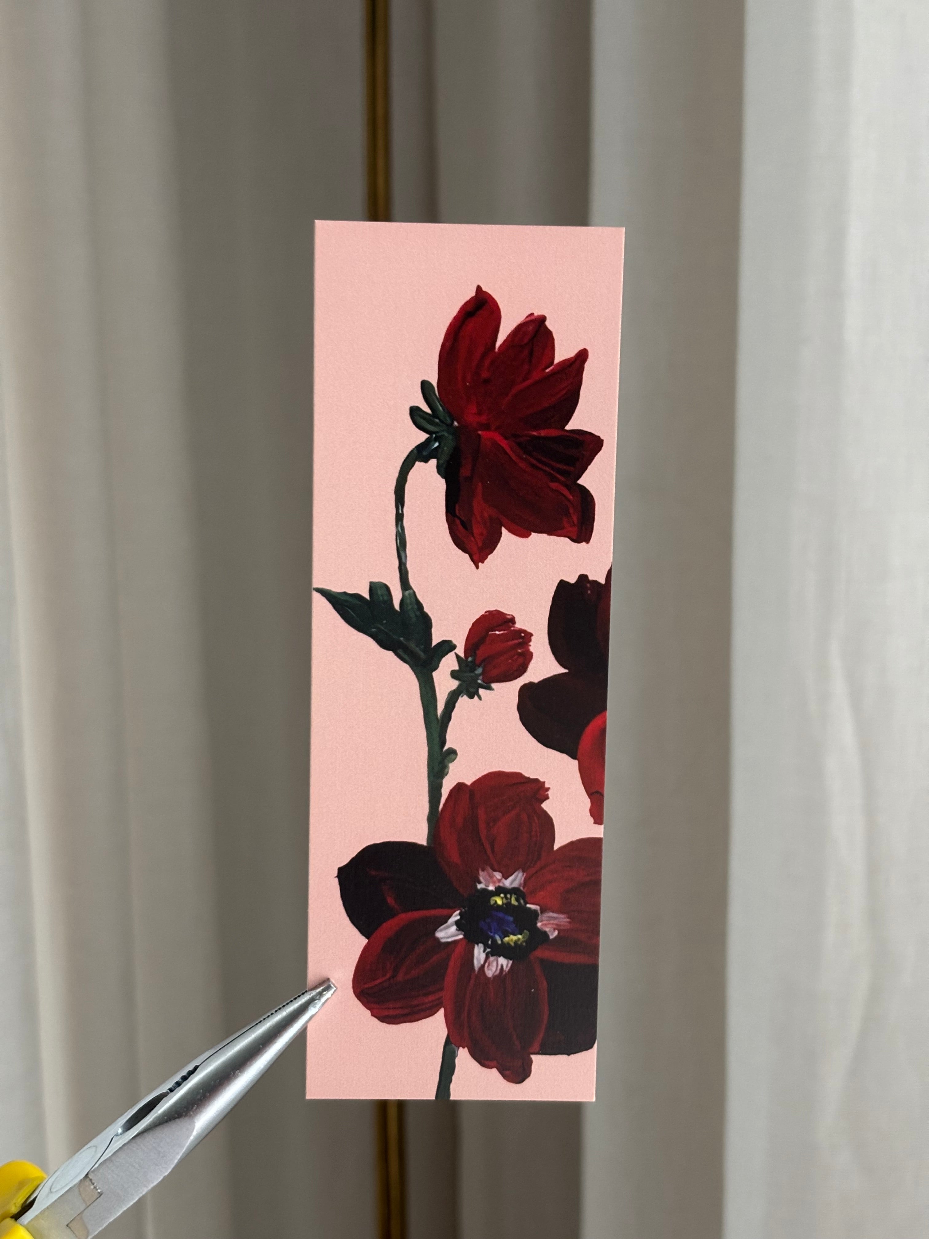 Kirjanmerkki Flower21