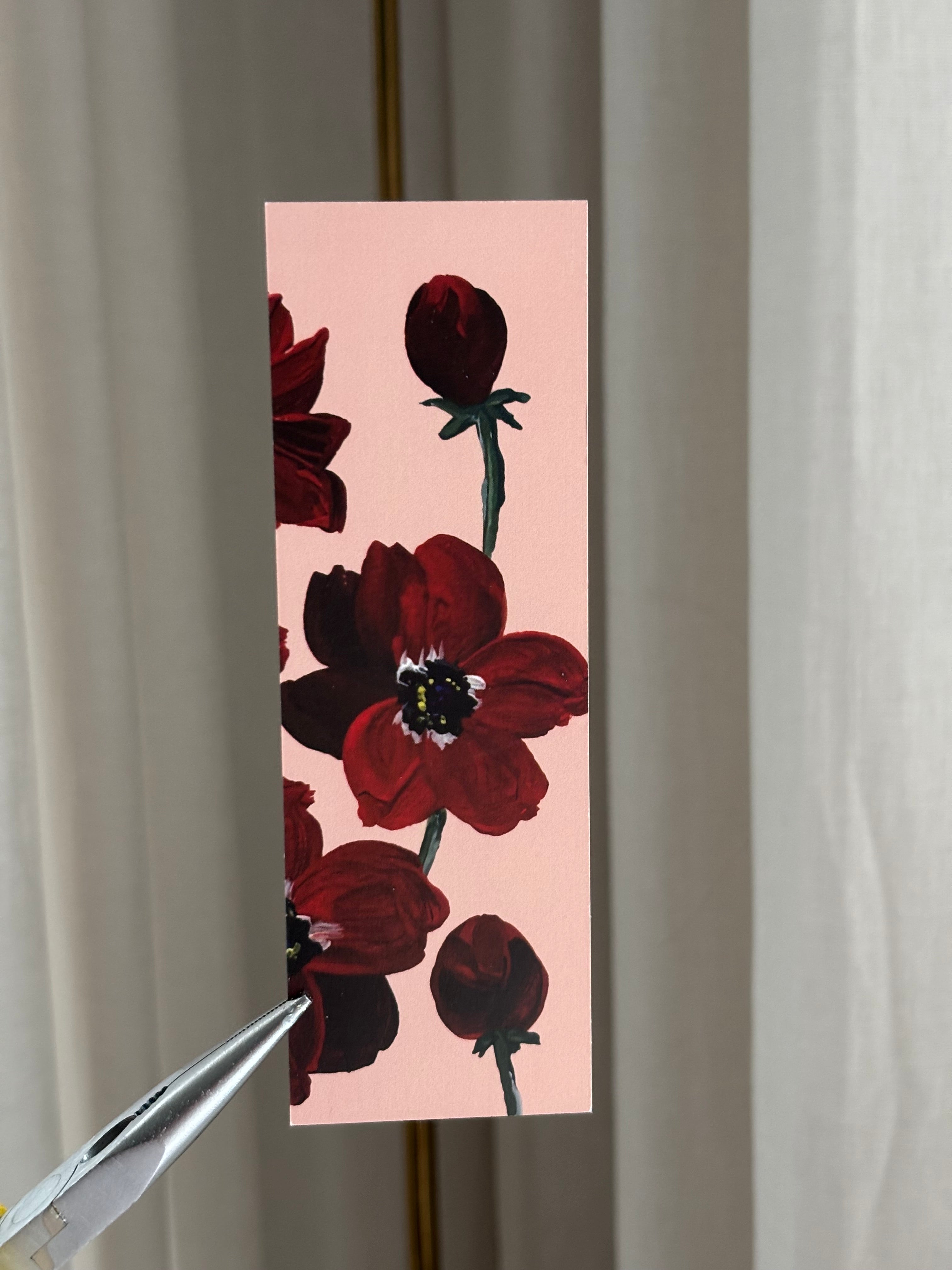 Kirjanmerkki Flower21