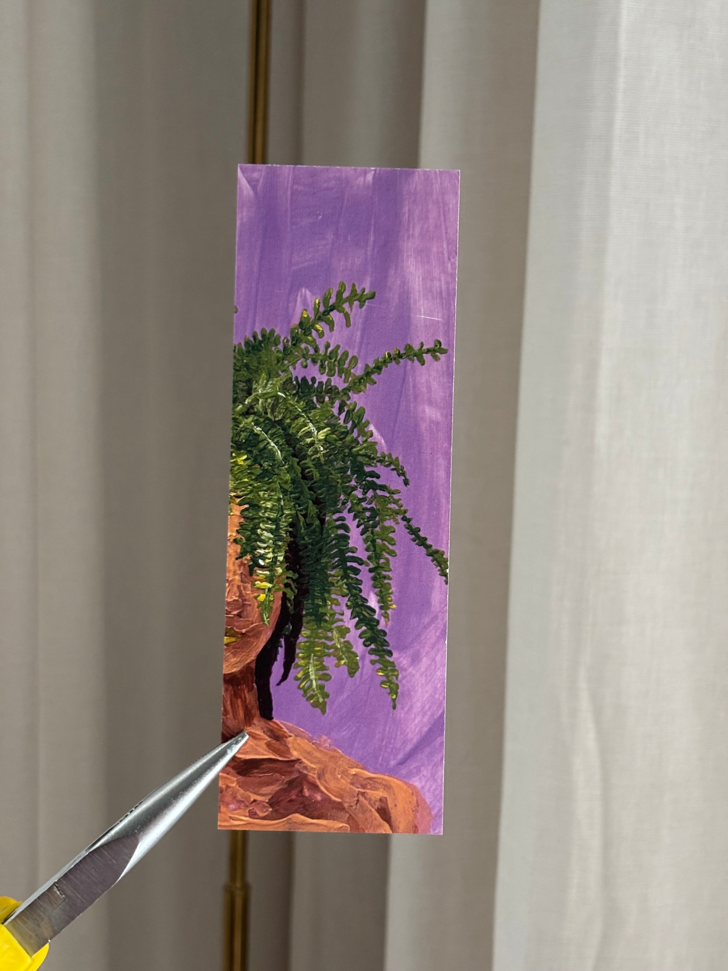 Kirjanmerkki Fern Lady