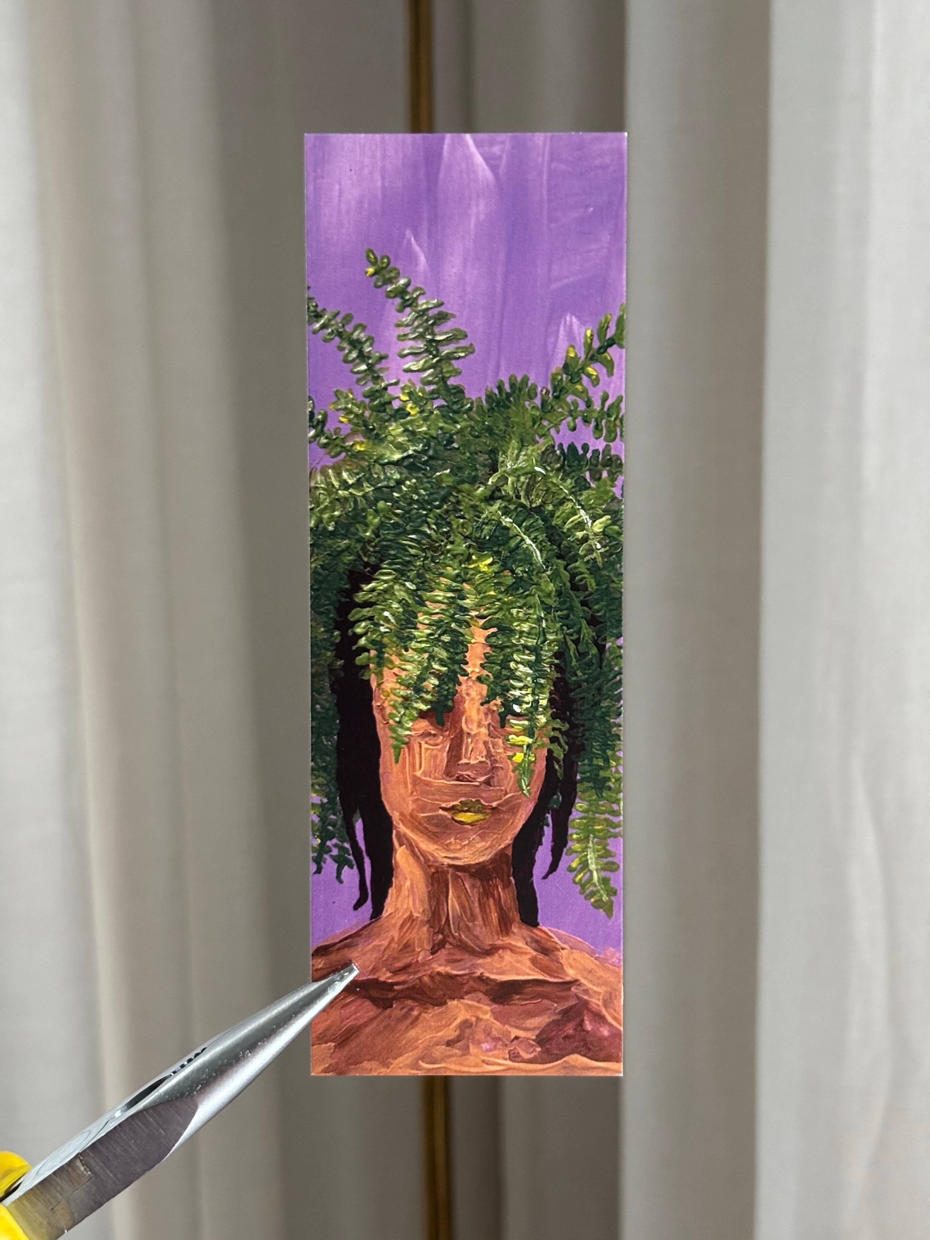 Kirjanmerkki Fern Lady