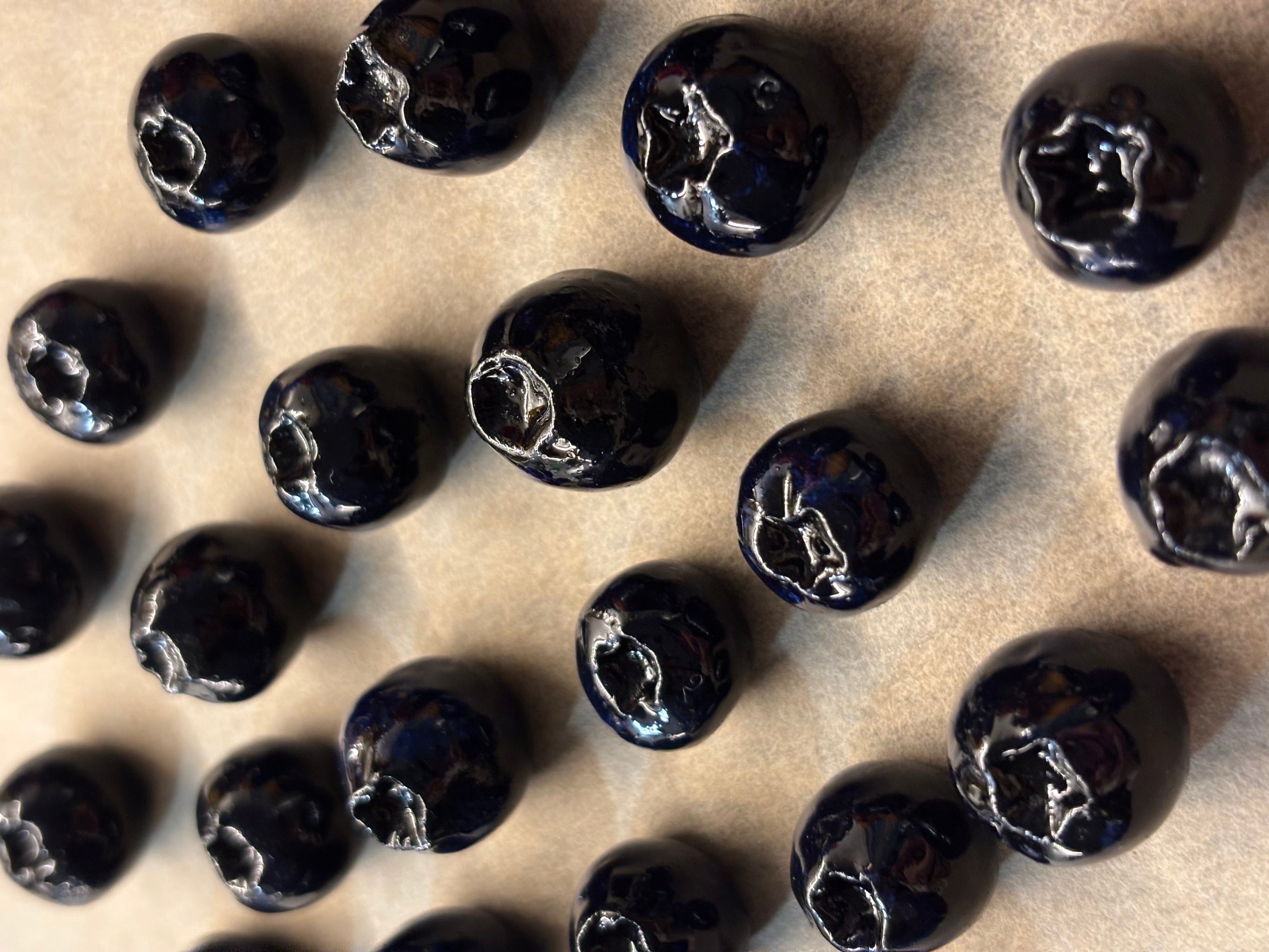 Magneetti Mustikka setti 6kpl