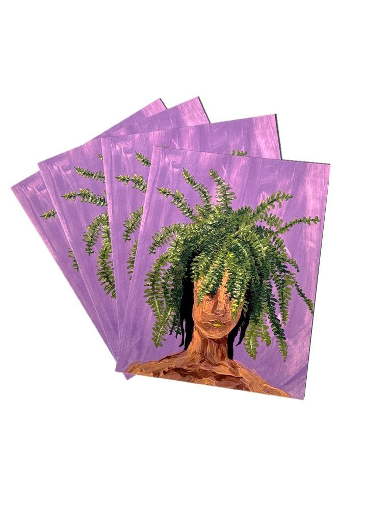 Postikortti Fern Lady